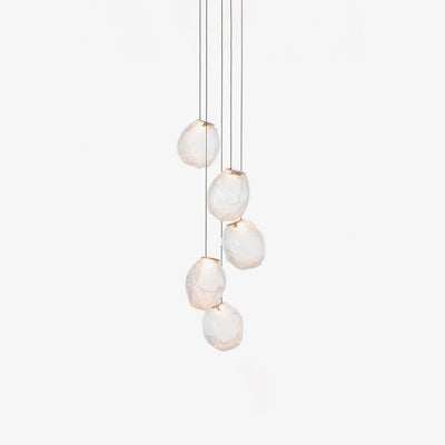 Celenelle Liquid Glass Stone Pendant Light