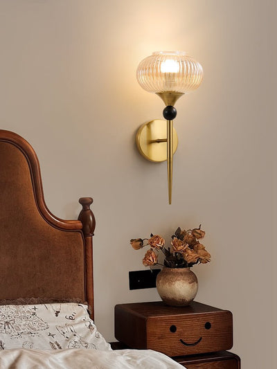 Thyr Ribbed Wall Sconce