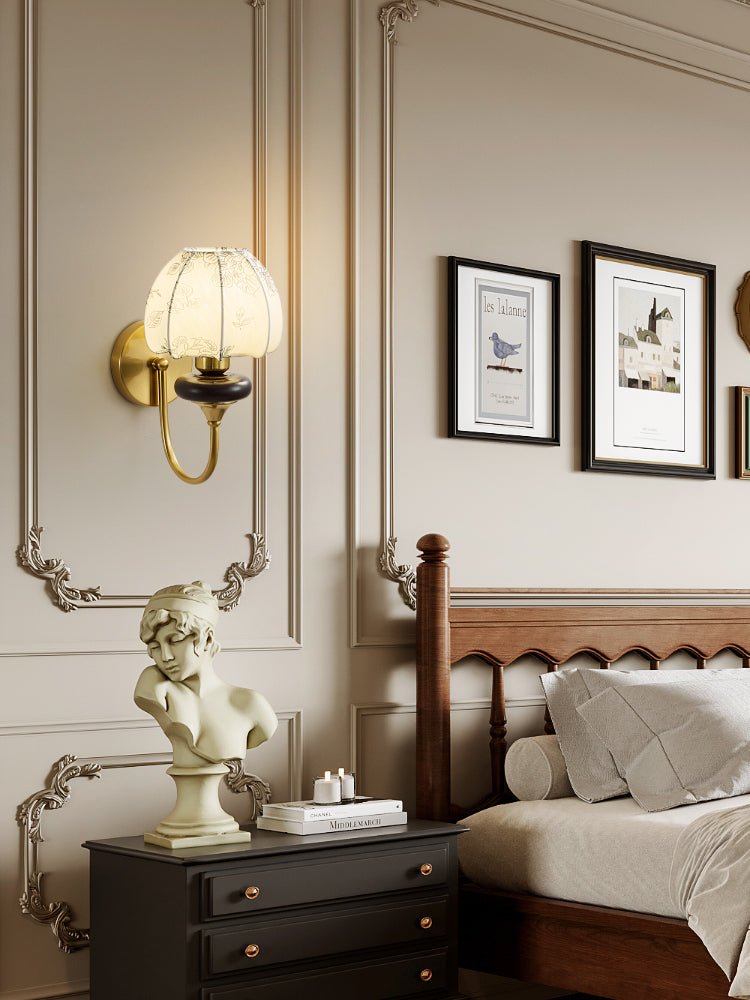 Zorvyn Floral Wall Sconce