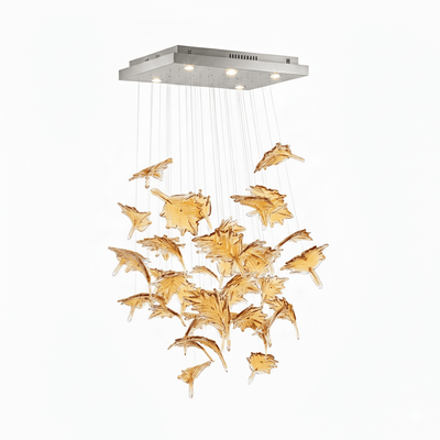 Maple Canopy Crystal Chandelier