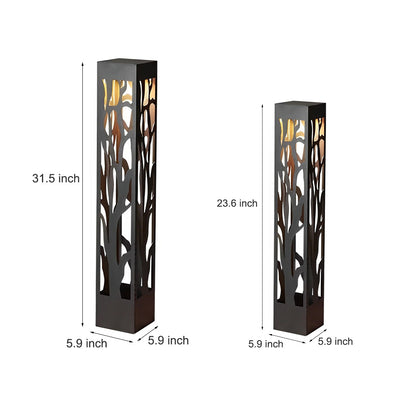 Darrel Modern Creative Stainless Steel Outdoor Lawn Lights