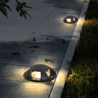 Abigail Horizontal Deck Stair Pathways Metal Outdoor Lights