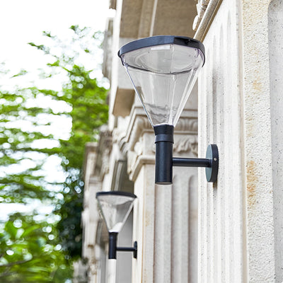 Jonathan Modern Solar Aluminum Outdoor Wall Lights