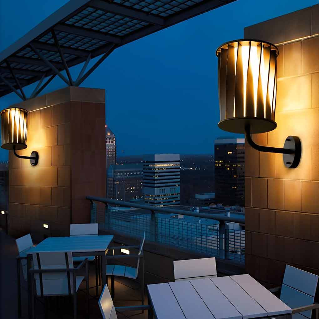 Divine Creative LED Modern Aluminum Outdoor Wall Lamp