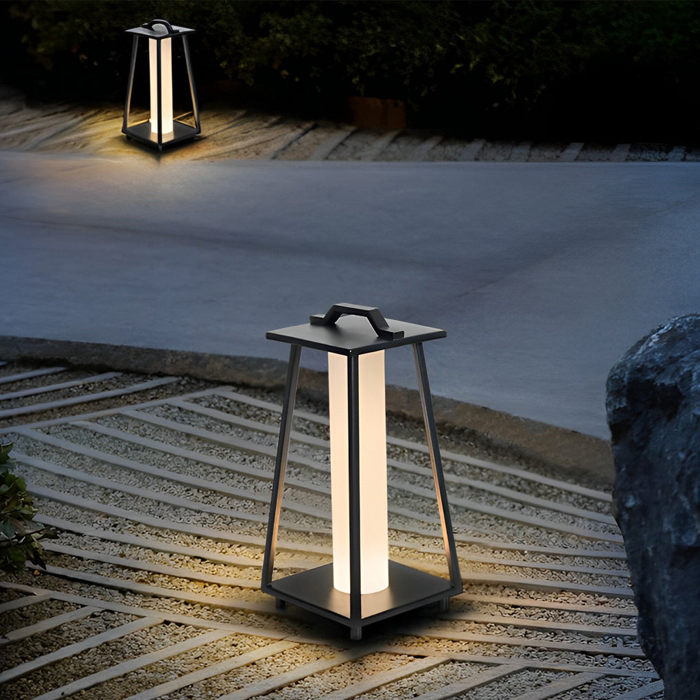 Berice Portable LED Removable Outdoor Floor Lamp