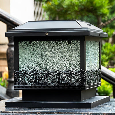 Saia Creative Square LED Modern Outdoor Fence Post Lights