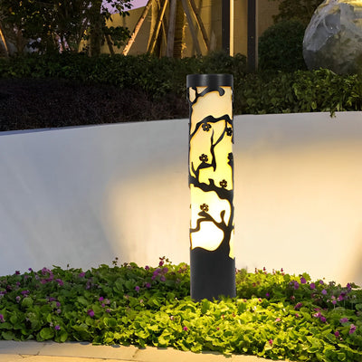 Glady Retro Wintersweet Metal Pathway Lights