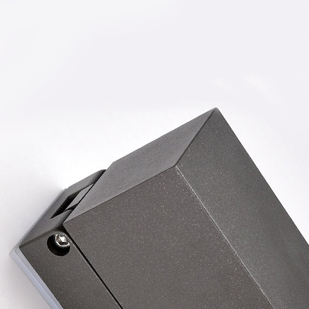 Constnt Square Sensor LED Aluminum Outdoor Wall Spot Lights