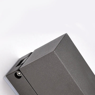 Constnt Square Sensor LED Aluminum Outdoor Wall Spot Lights
