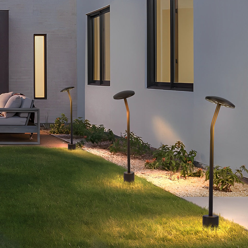 Nimble Mushroom Lawn Durable Aluminum Pathway Lighting