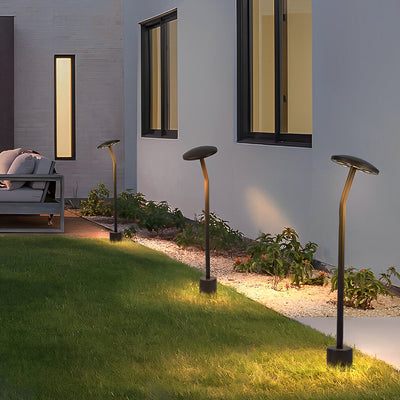 Nimble Mushroom Lawn Durable Aluminum Pathway Lighting
