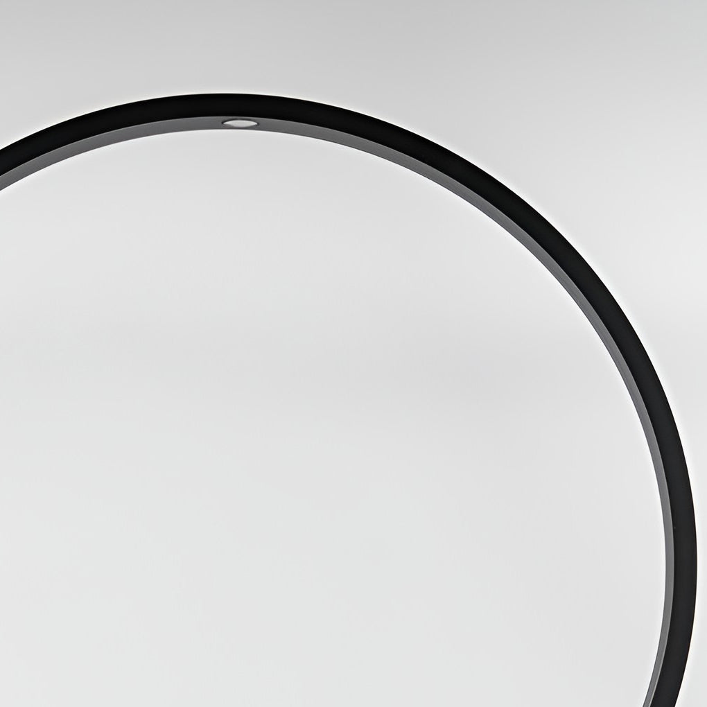 Floyd Elegant Circular Ring Aluminum Outdoor Pathway Light