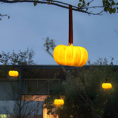 Millient Portable Pumpkin LED Resin Outdoor Lights