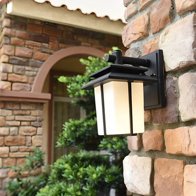 Great Vintage European Aluminum Outdoor Wall Sconces