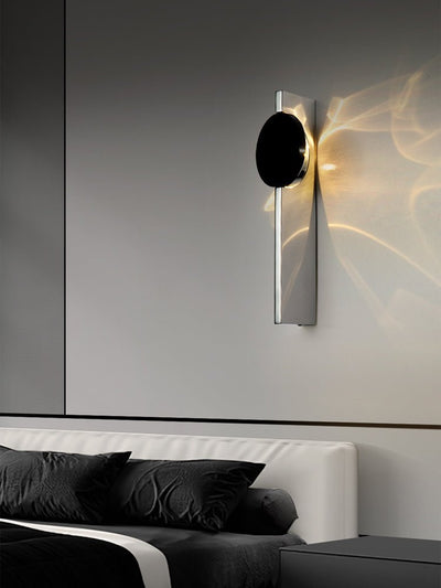 Pethr Wave Minimalist Steel Wall Lamp