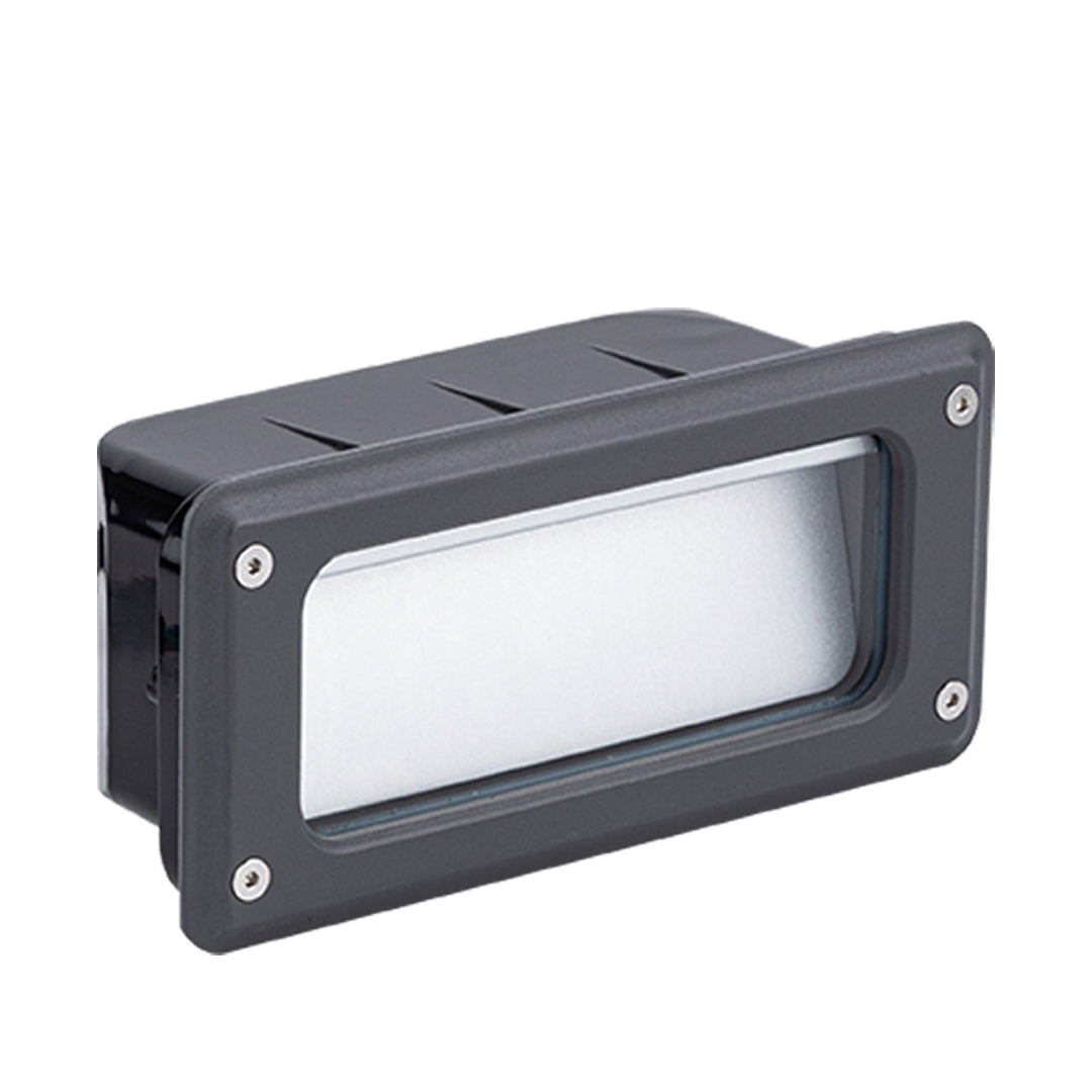 Sibley LED Steps Classic Aluminum Outdoor Lights