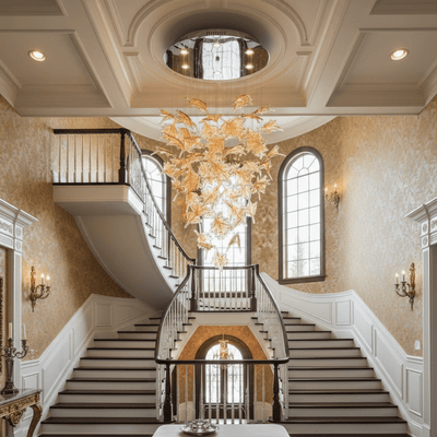 Maple Canopy Crystal Chandelier