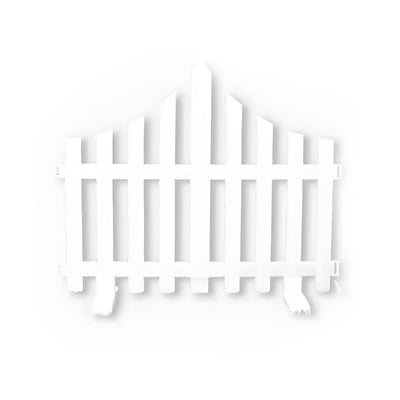 Estran Wave-Shaped Solar PP Outdoor Fence Light
