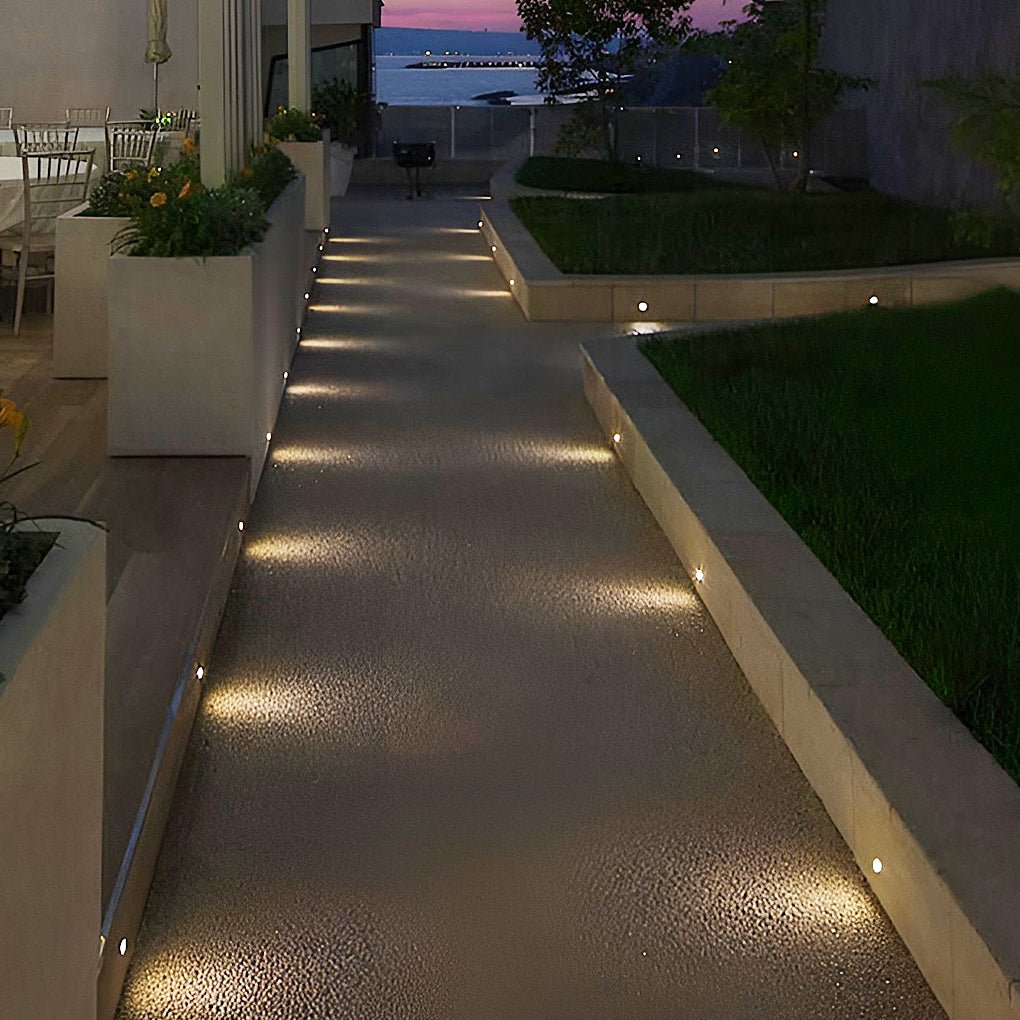 Harmony In-Ground Decks and Steps Metal Wall Lights