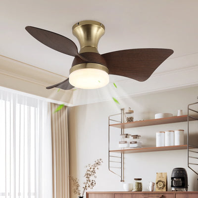 Aureon Modern Wood Ceiling Fan Light