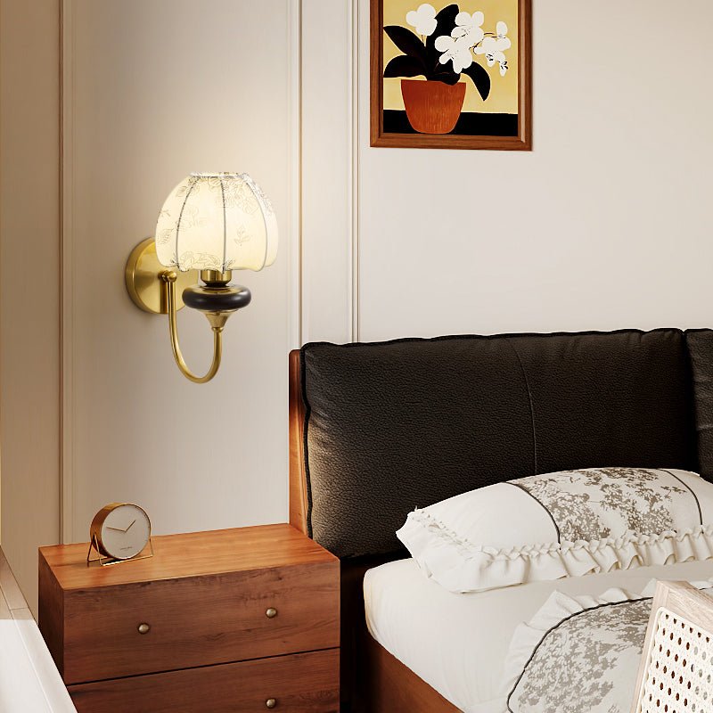 Zorvyn Floral Wall Sconce