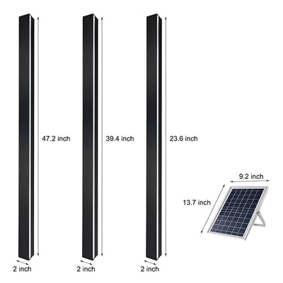 Forest Minimalist Long Linear LED Outdoor Wall Sconce