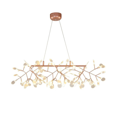 Brenwen Chandelier LED Branch Long Linear Artistic