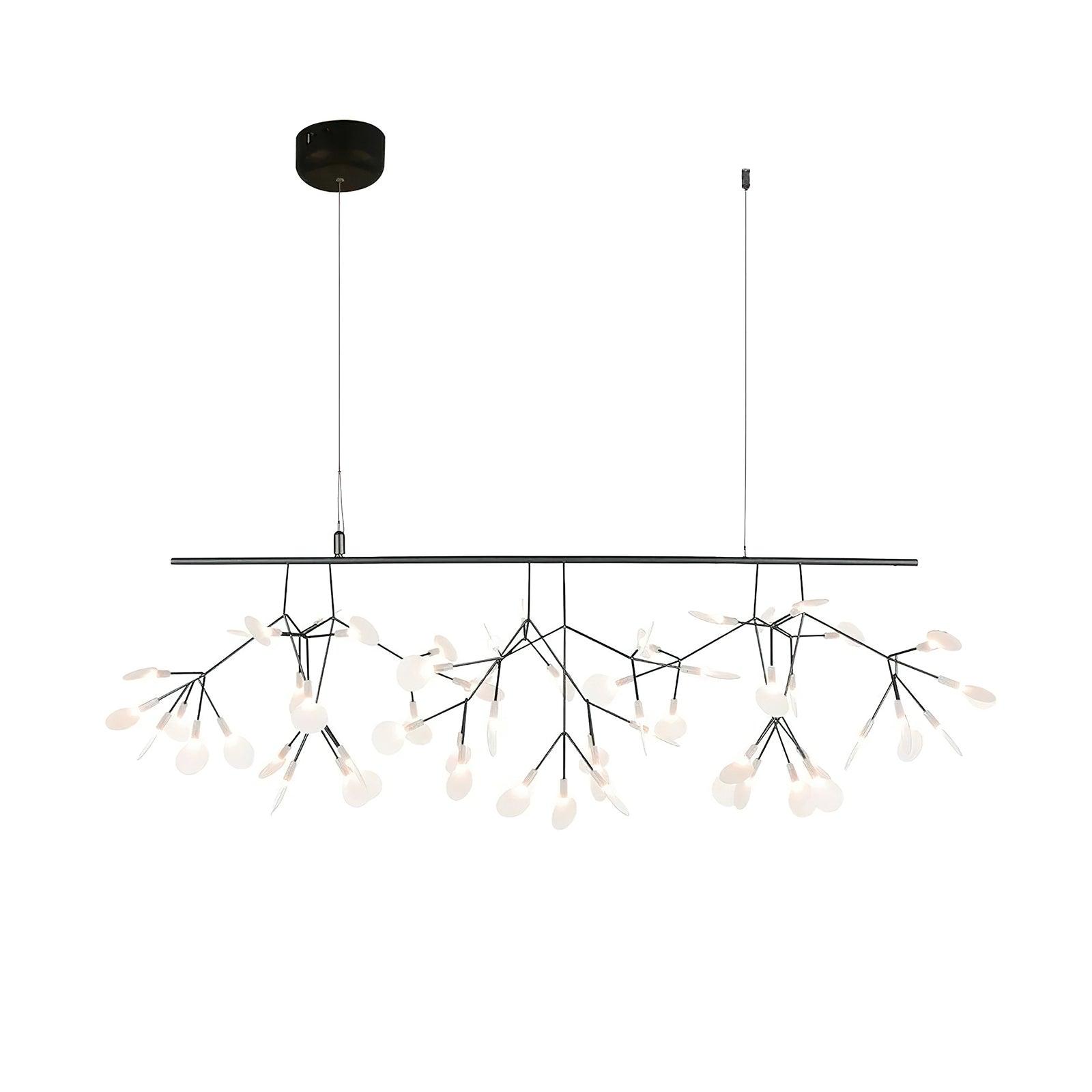 Brenwen Chandelier LED Branch Long Linear Artistic