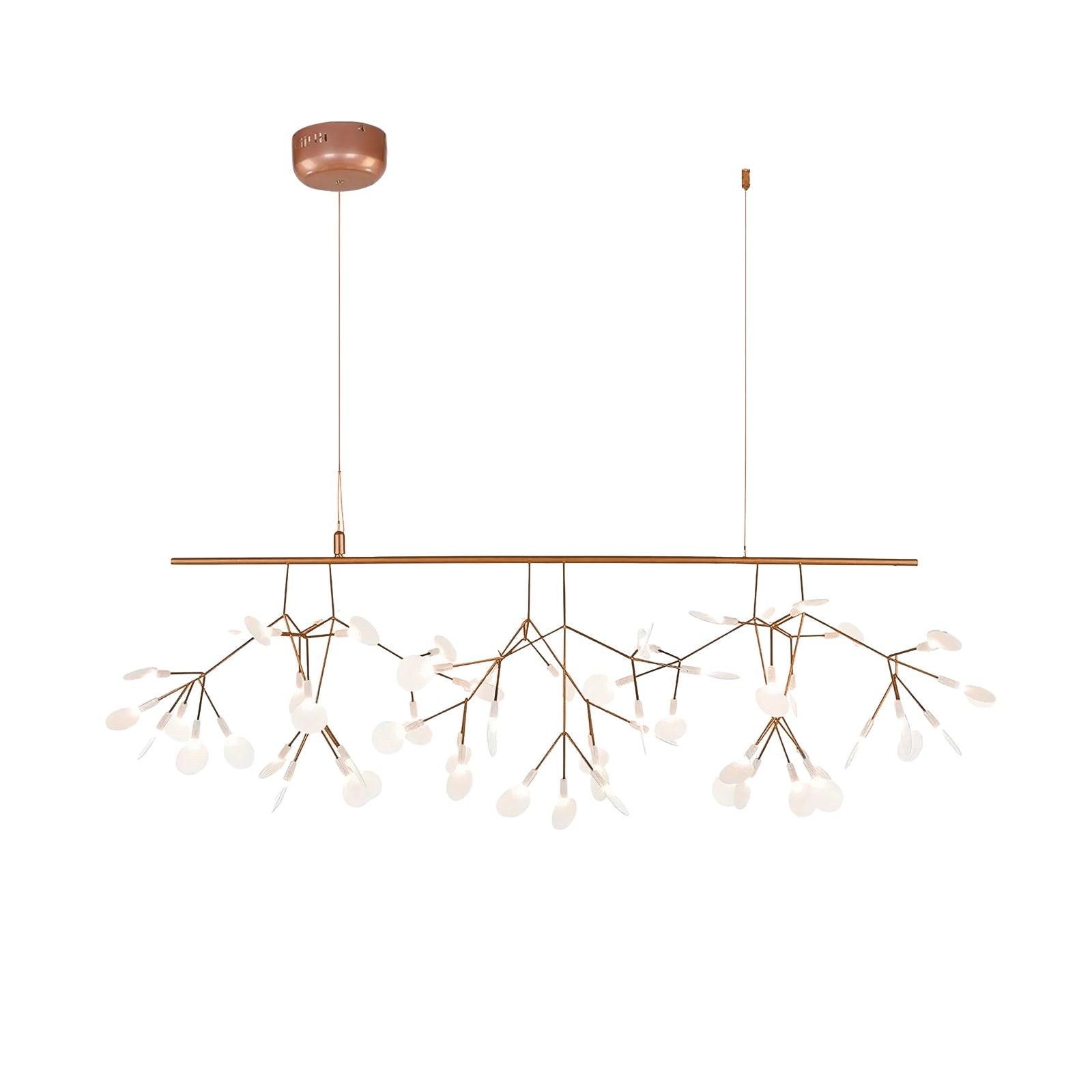 Brenwen Chandelier LED Branch Long Linear Artistic