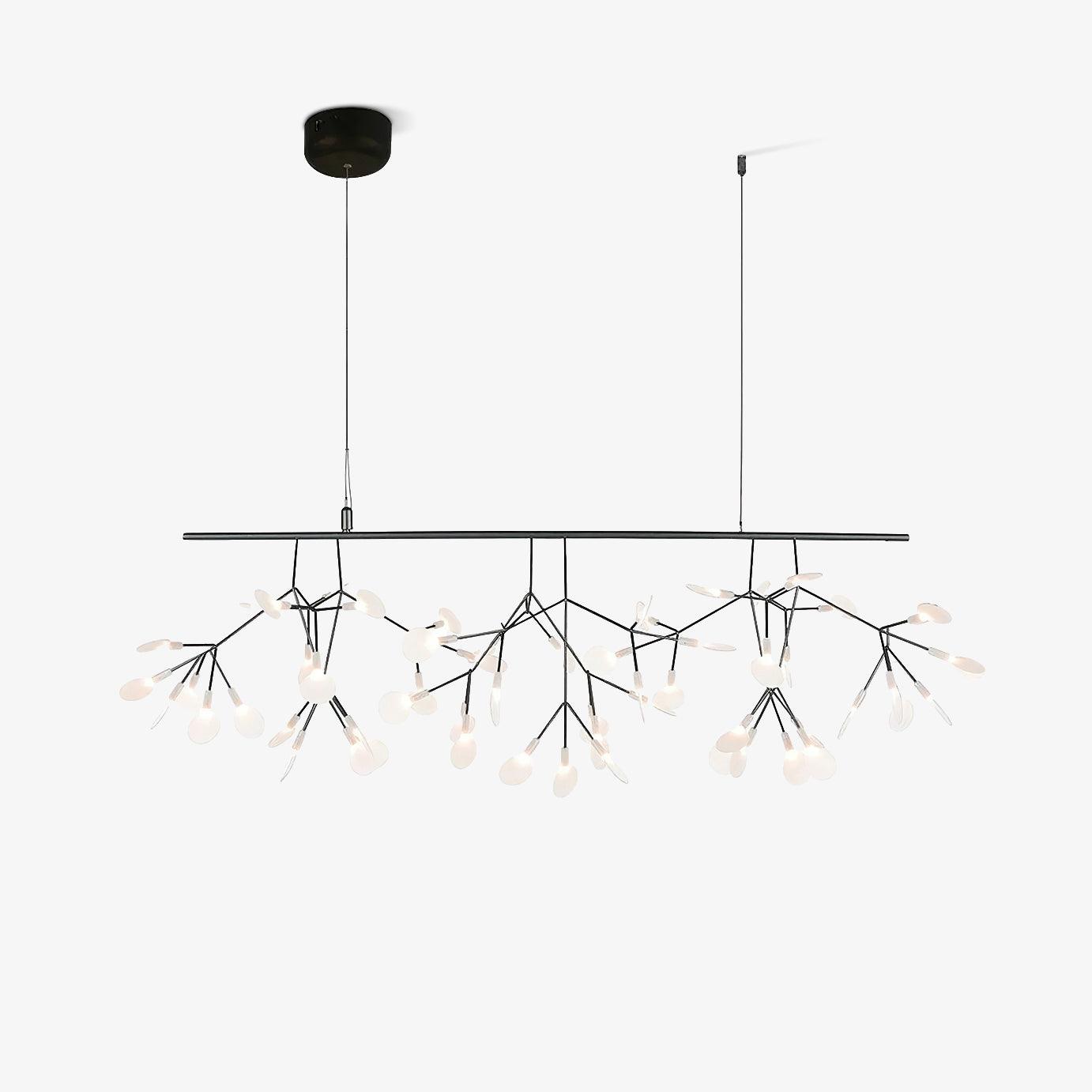 Brenwen Chandelier LED Branch Long Linear Artistic