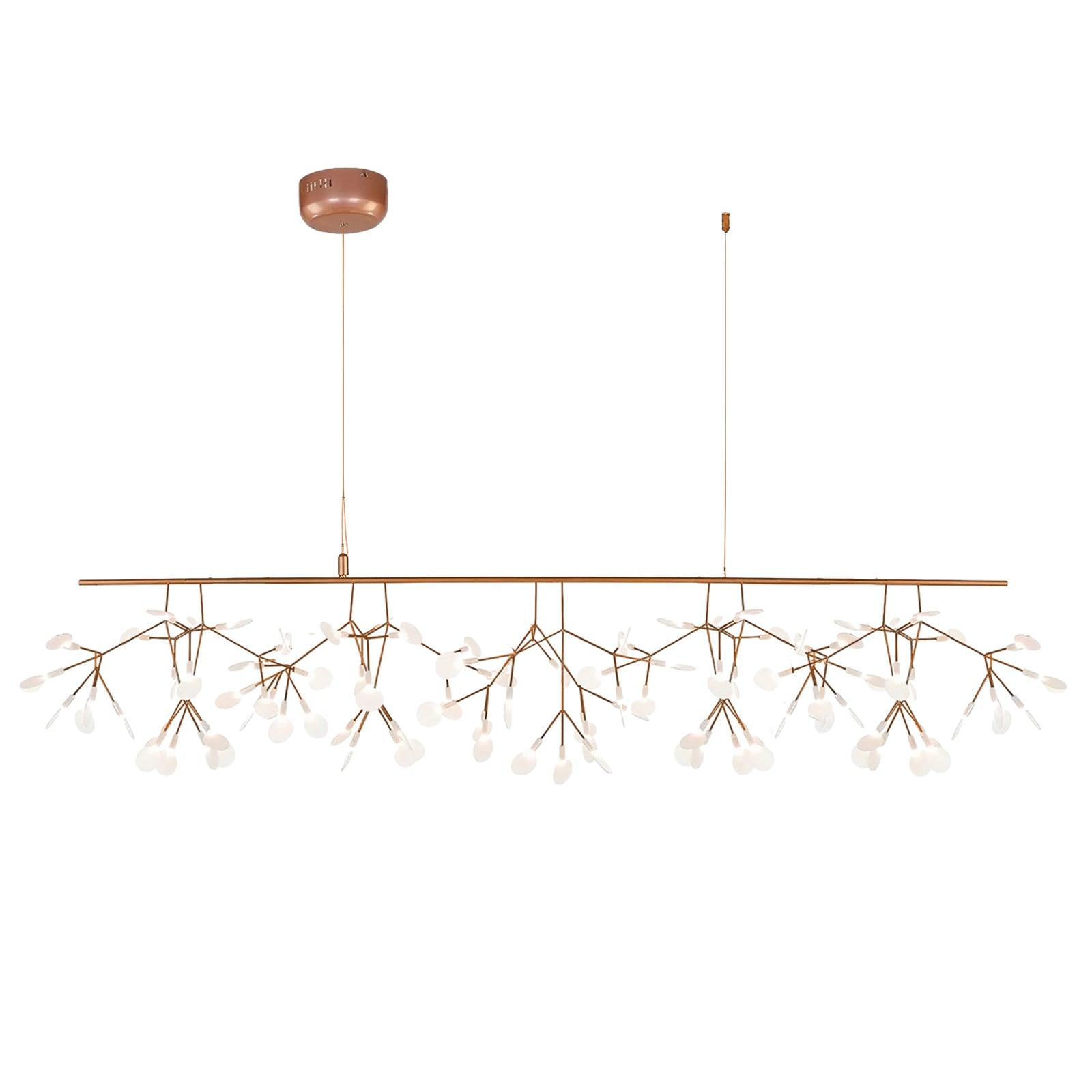 Brenwen Chandelier LED Branch Long Linear Artistic