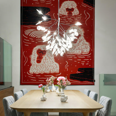 Brenwen Chandelier LED Branch Long Linear Artistic