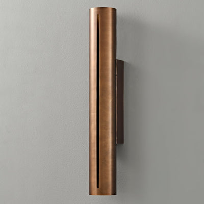 Avsilara Modern Minimalist Cylinder Brass Wall Light