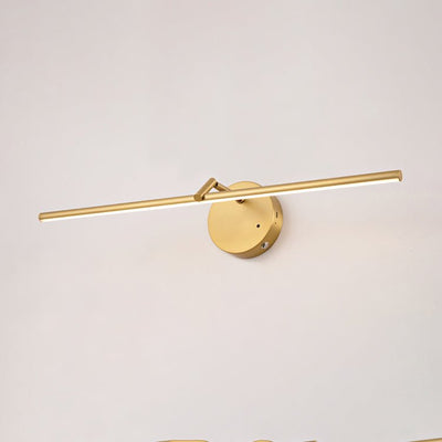 Suly Slim Gold Rechargeable Wall Light