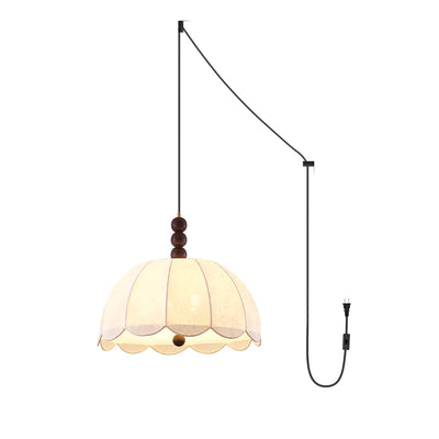 Nyd Fabric Swag Pendant Light