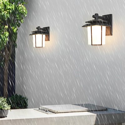 Great Vintage European Aluminum Outdoor Wall Sconces