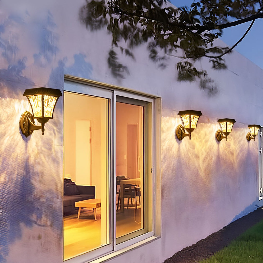Kit LED Classic Modern Aluminum Outdoor Wall Sconce Light