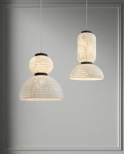 Uldoror Traditional Art Modern Silk Pendant Light