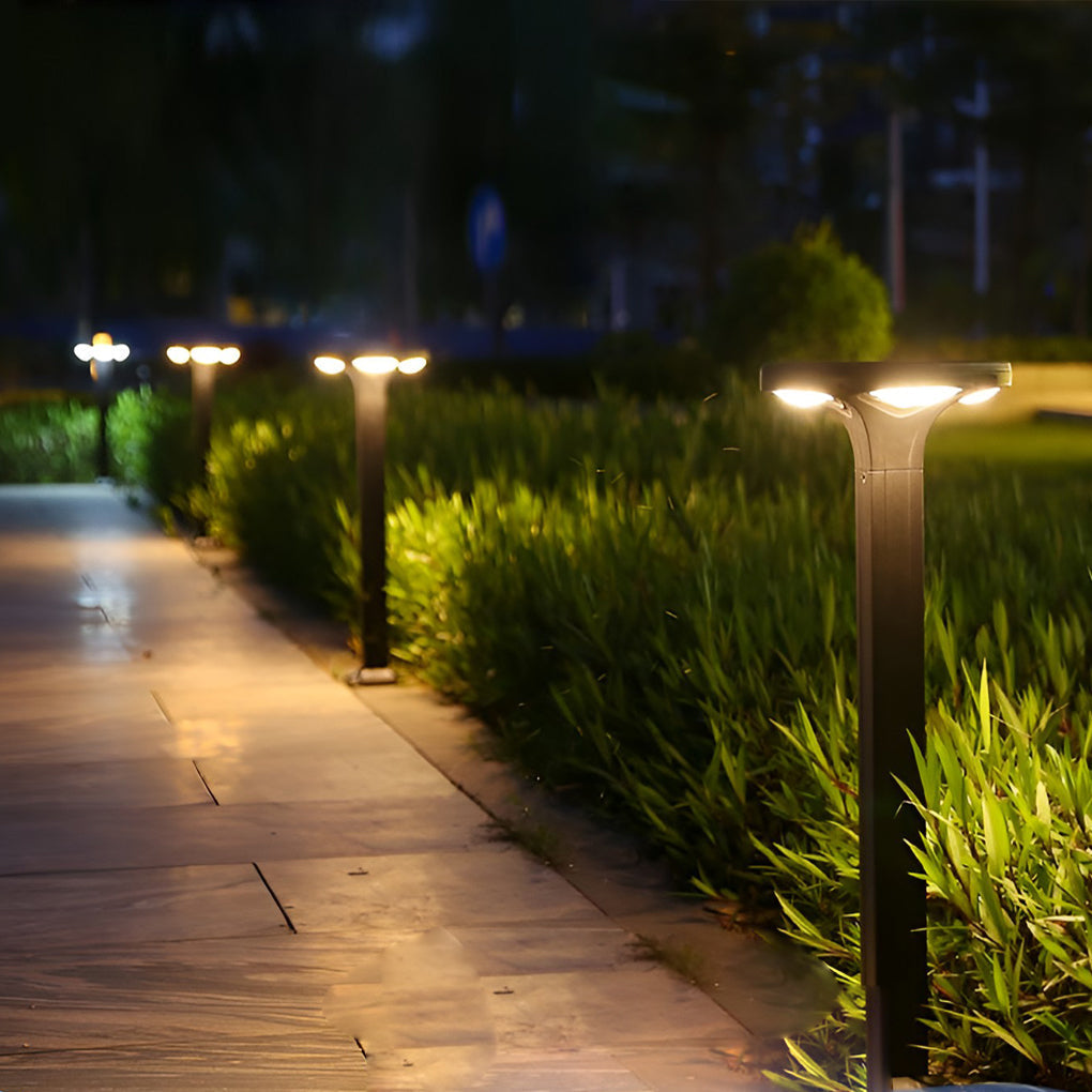 Mariss Square LED Aluminum Outdoor Path Lights