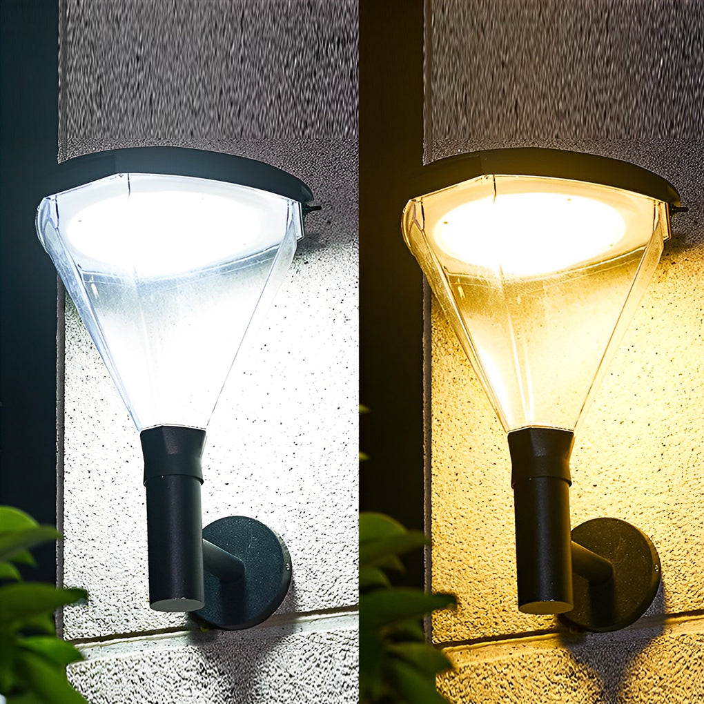 Jonathan Modern Solar Aluminum Outdoor Wall Lights
