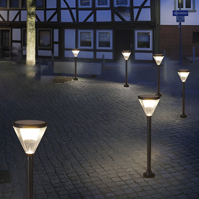 Audrey Eco-Efficient Cone Path Modern Aluminum Outdoor Light