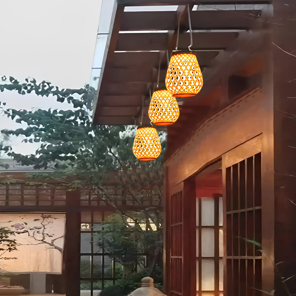 Warlke Portable Creative LED Plastic Outdoor Lanterns