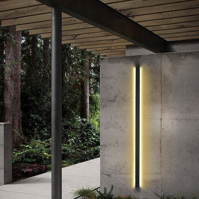 Neal Long LED Linear Modern Iron Outdoor Wall Light