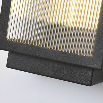 Champion Rectangular Strip Modern Outdoor Wall Lights