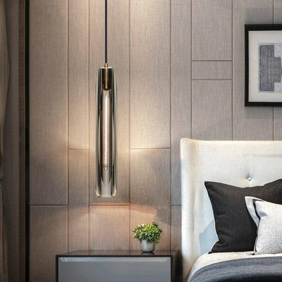 Arisha Brass Designer LED Glass Pendant Lamp - Neutral Decor
