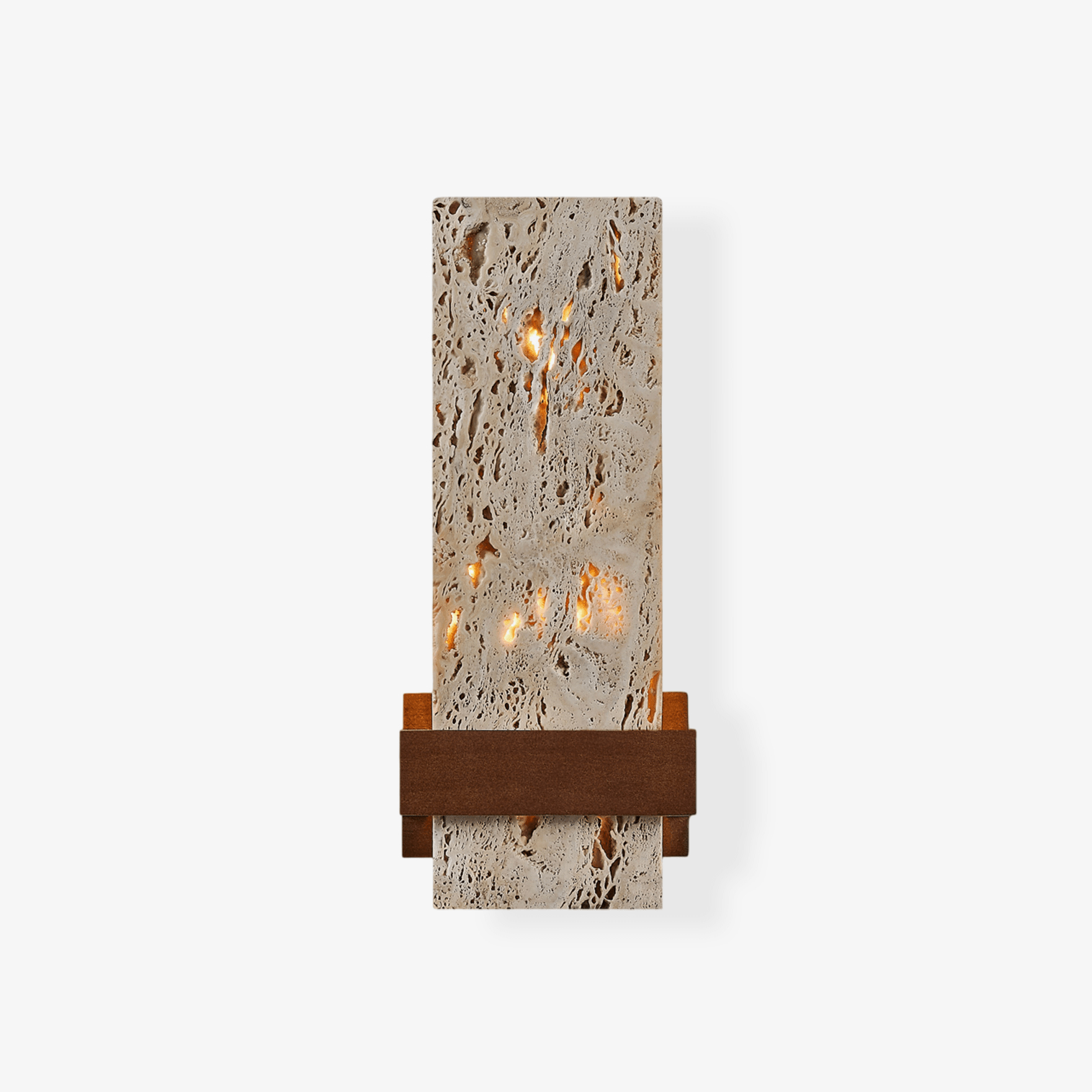 Brann Terra Travertine Wall Light
