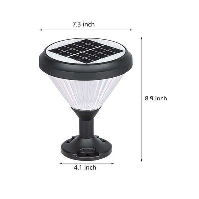 Selene Vintage LED Aluminum Outdoor Pier Mount Light