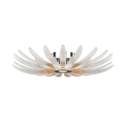 Ignatius Glass Petal Ceiling Light
