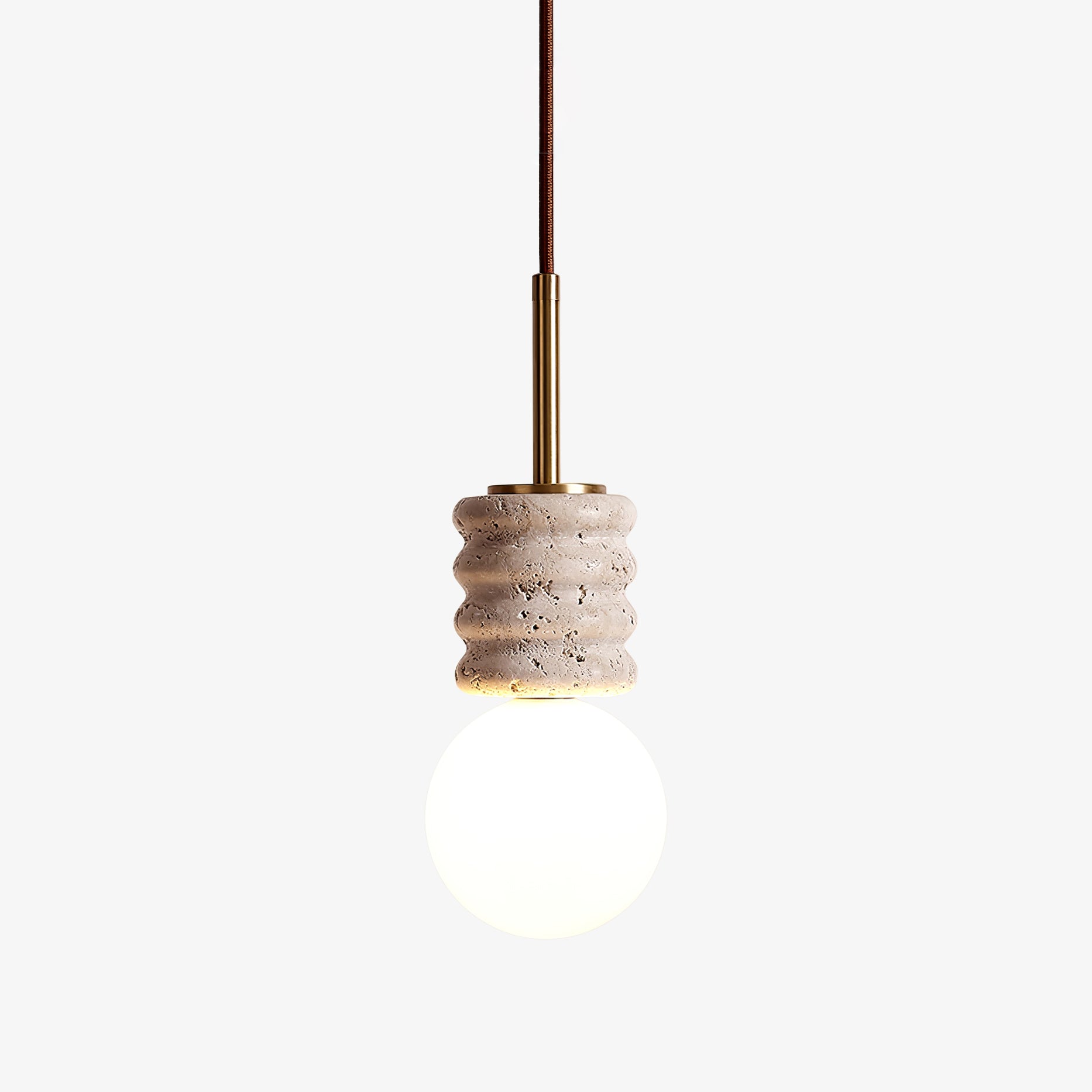 Akls Travertine Pendant Lamp