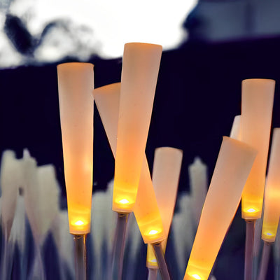 Agnea Reeds Frosted Stick Outdoor Lights